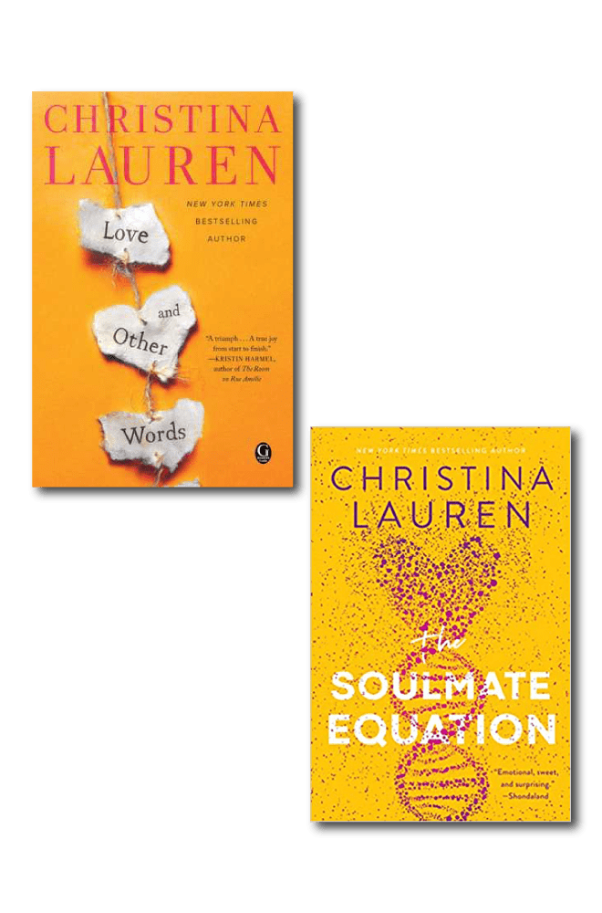 Love and Words + Soulmate Equation – Set of 2 – Christiana Lauren